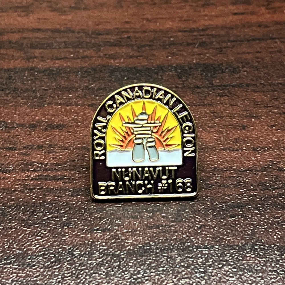 Royal Canadian Legion Nunavut Branch #168‎ Lapel Hat Pin
